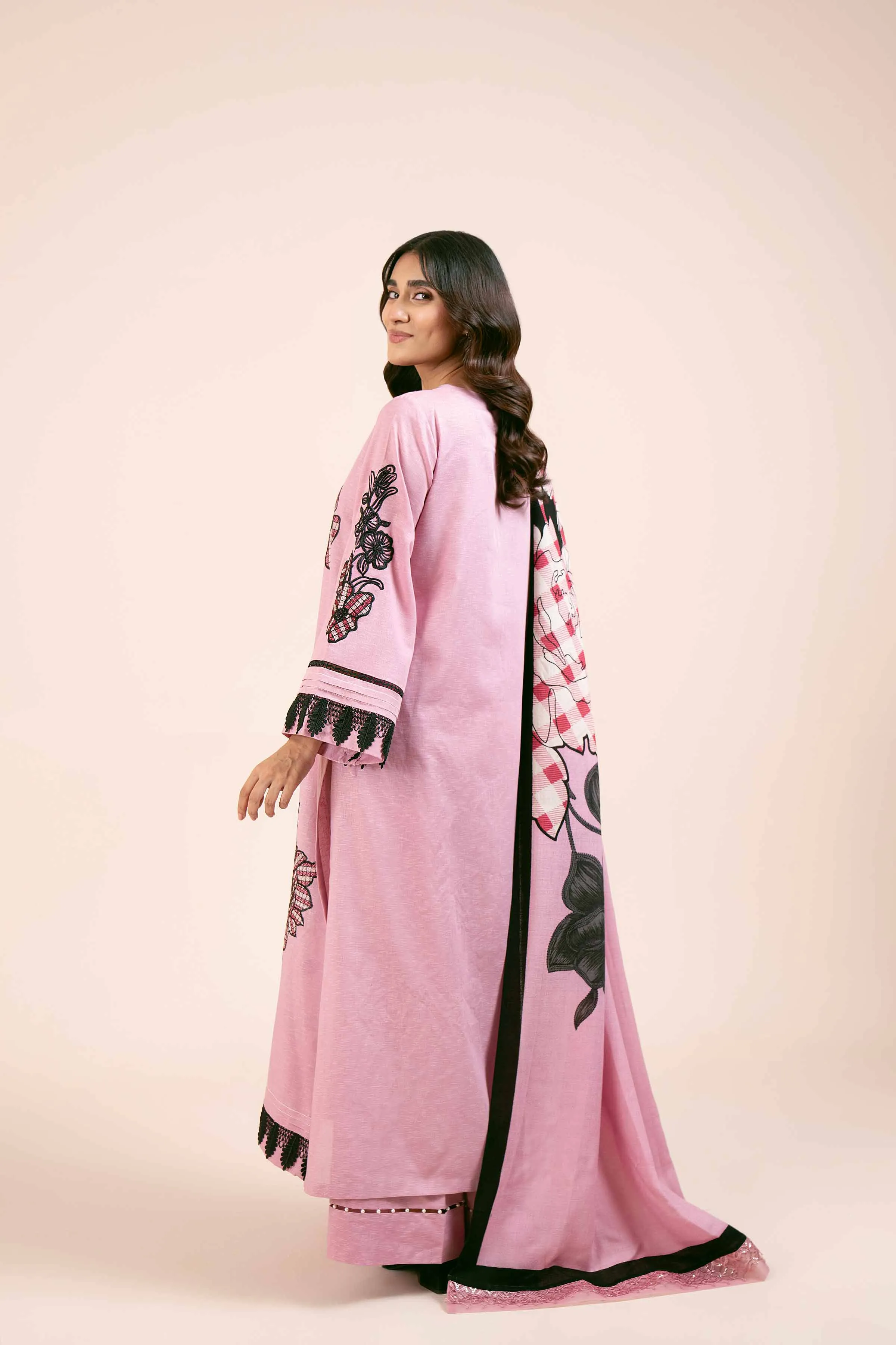 3 Piece - Embroidered Suit - 42404269
