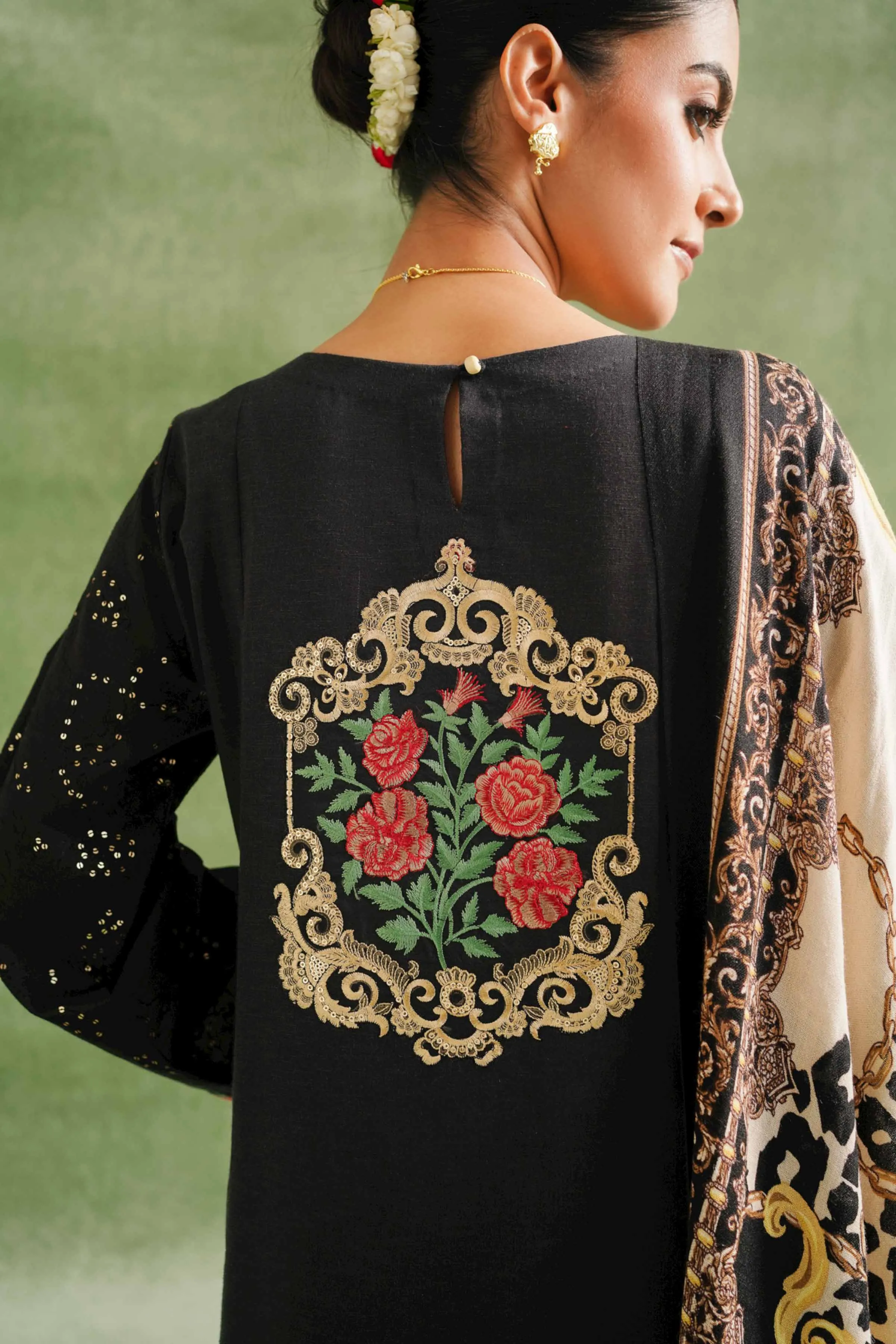 3 Piece - Embroidered Suit - 42404271