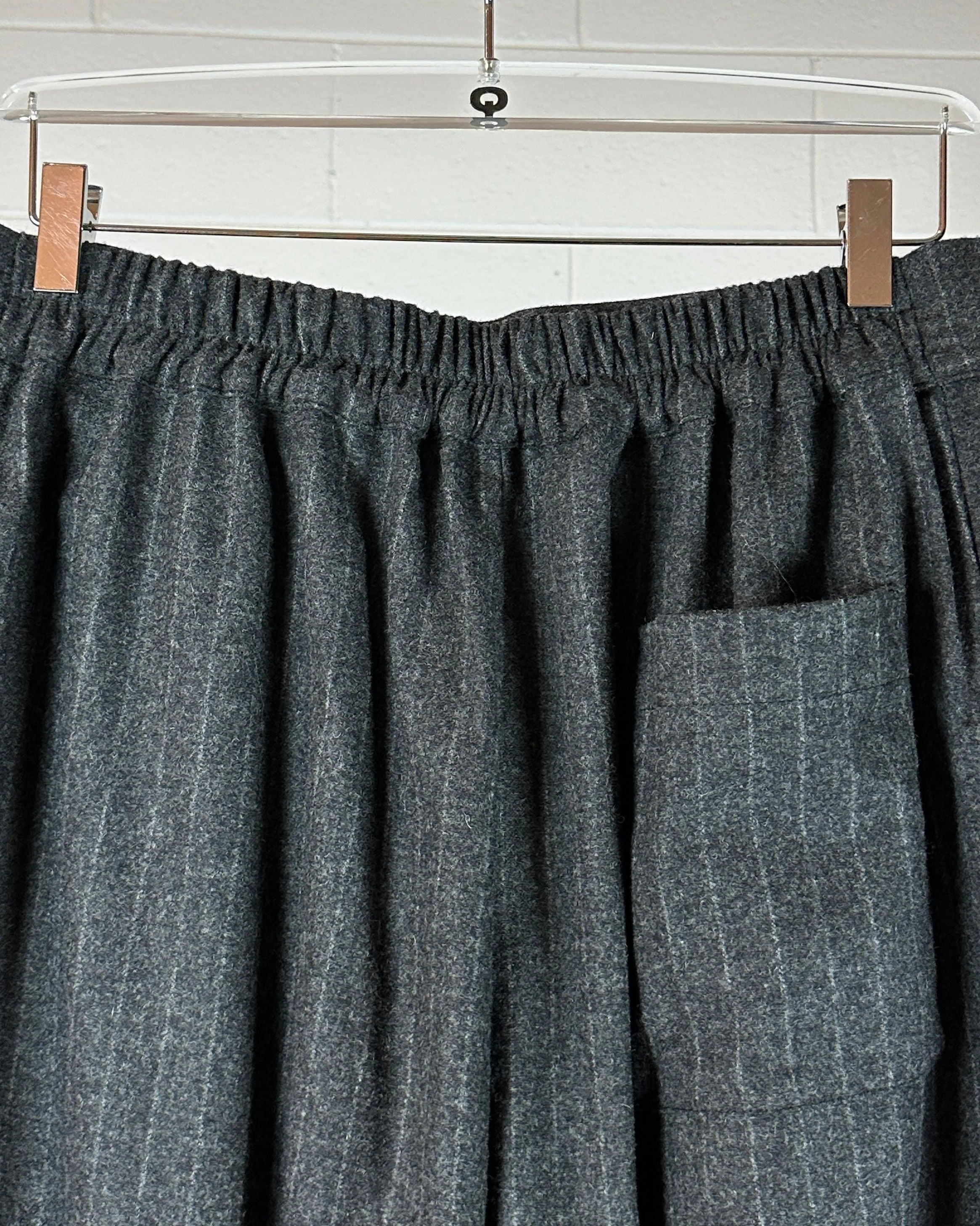 Baggy Pin-Striped Trousers