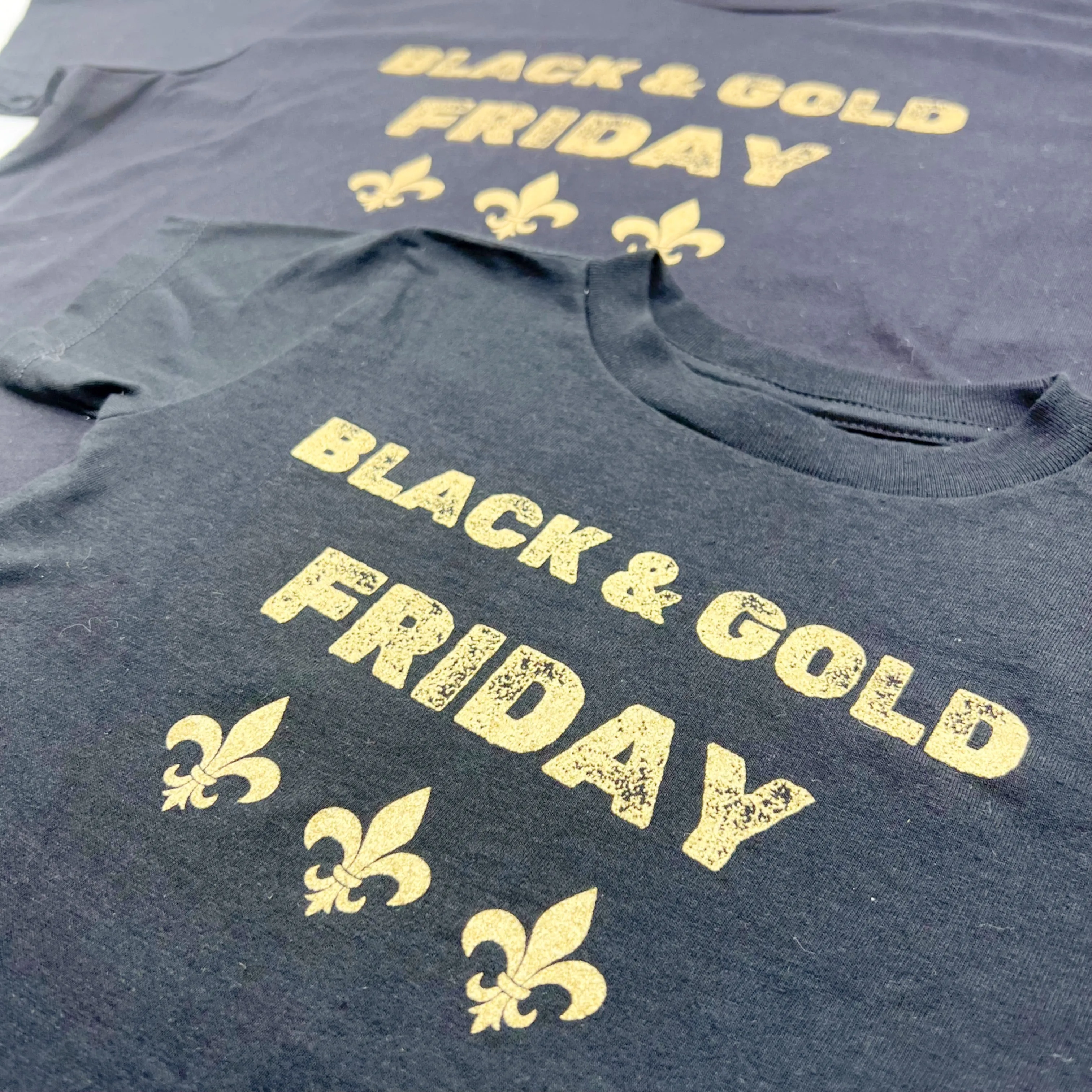 Black & Gold Friday Kids Tee