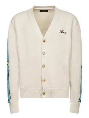 Bones Cream Cardigan