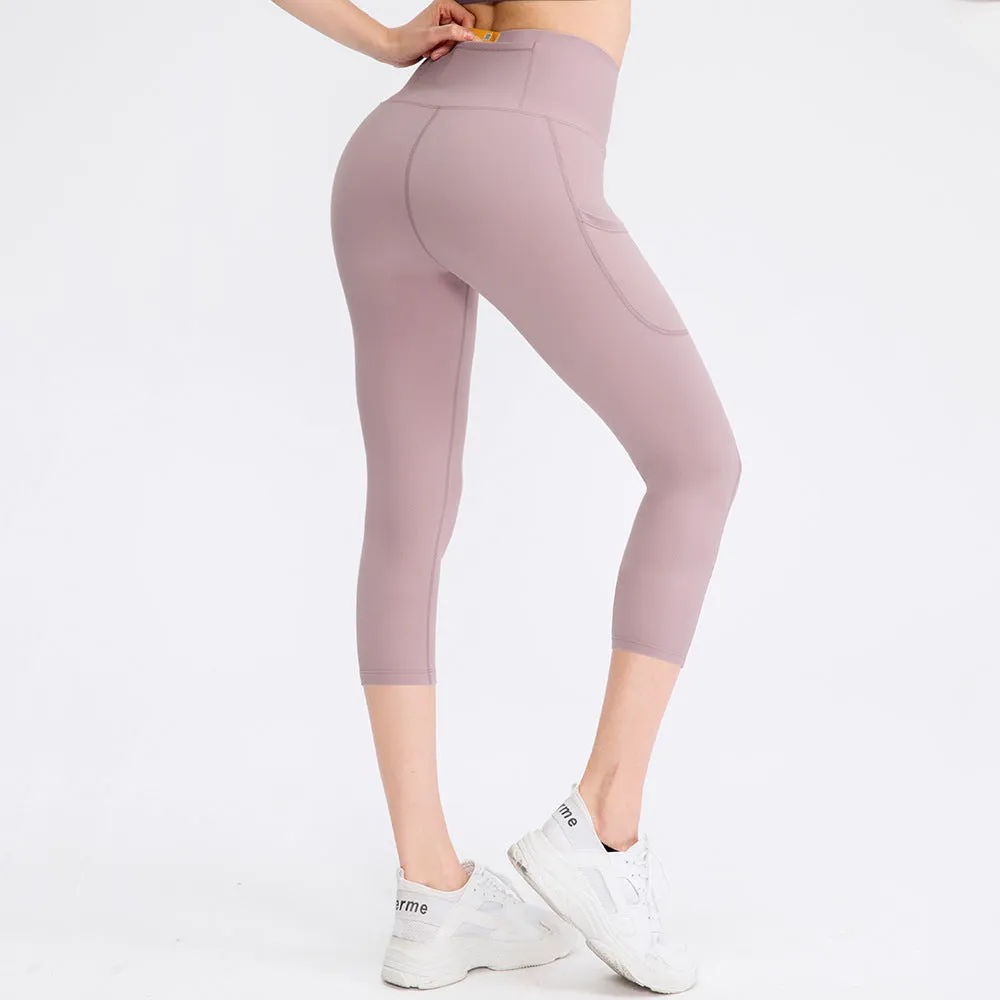 Capri leggings with pocket