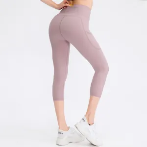 Capri leggings with pocket