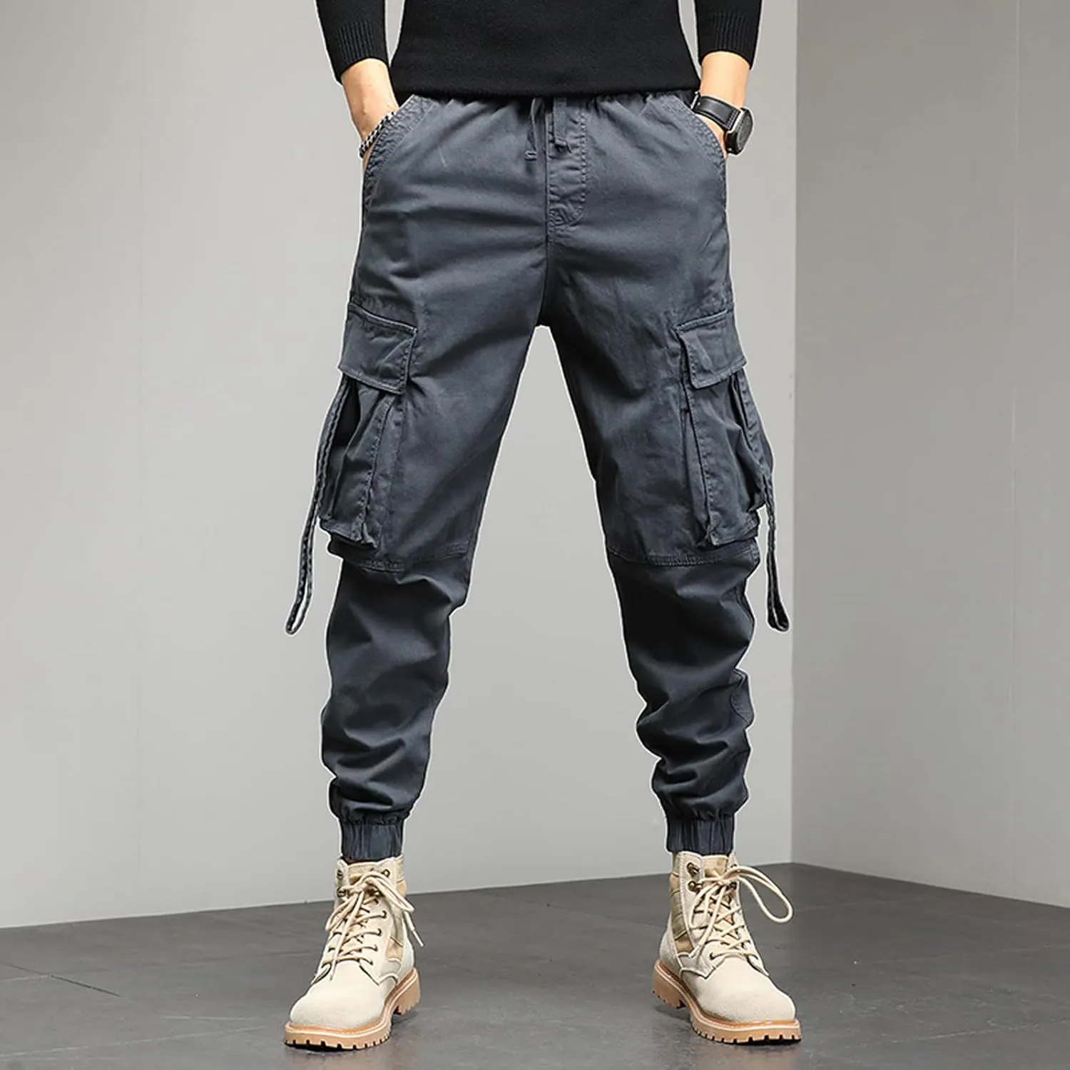 Cargo Pants for Men Big and Tall, Jeans Pants Tooling Camouflage Pants Men's Lightweight Relaxed Fit Cargo Pant Mens