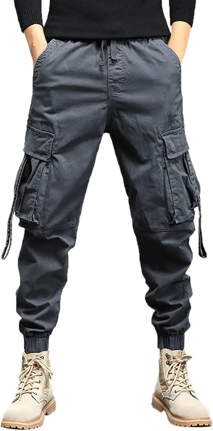 Cargo Pants for Men Big and Tall, Jeans Pants Tooling Camouflage Pants Men's Lightweight Relaxed Fit Cargo Pant Mens