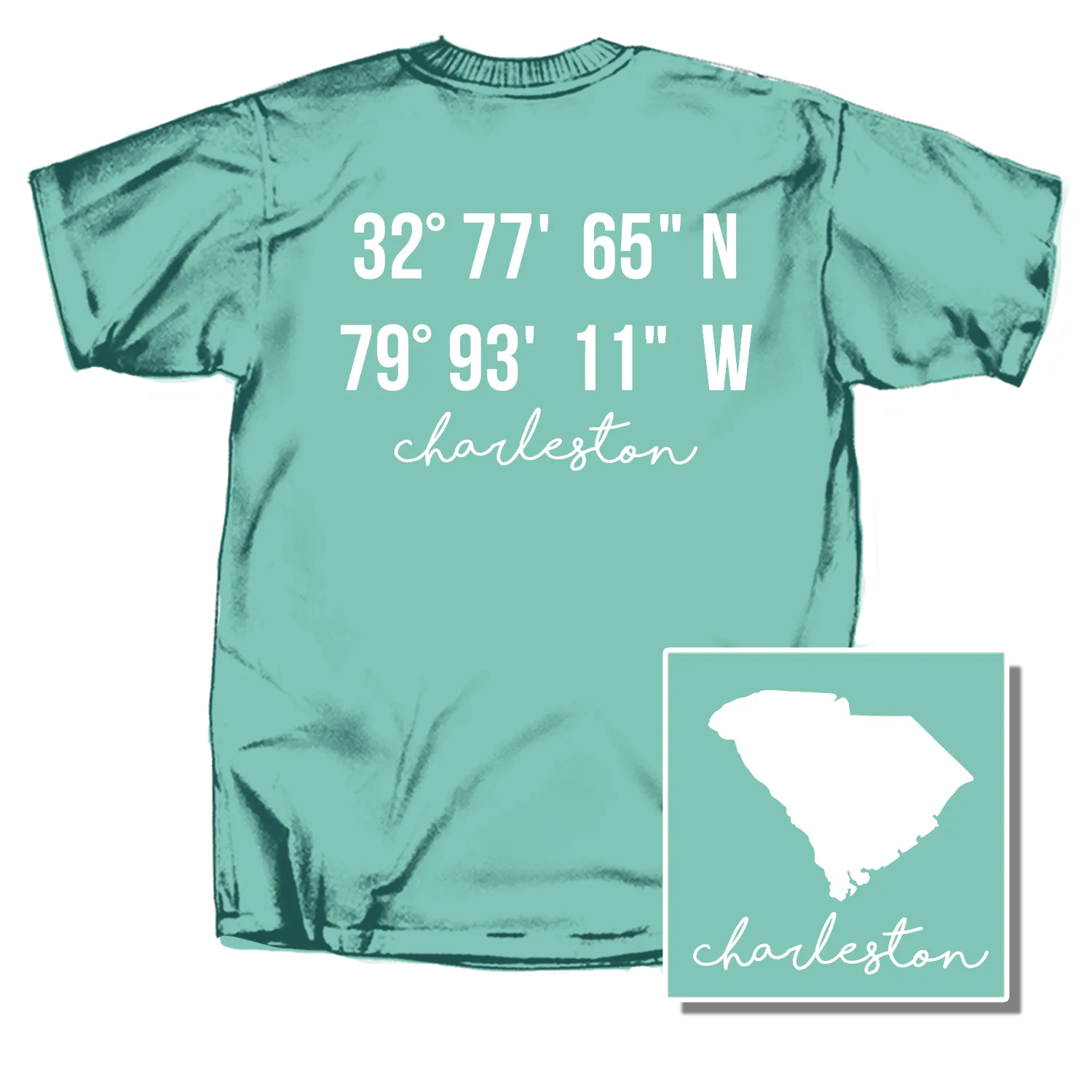 Charleston Coordinates Short Sleeve T-Shirt