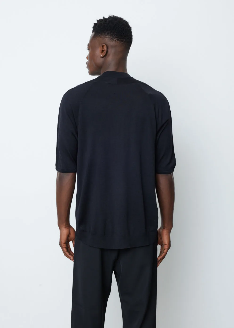 ESC 1/2-Zip Wool Top
