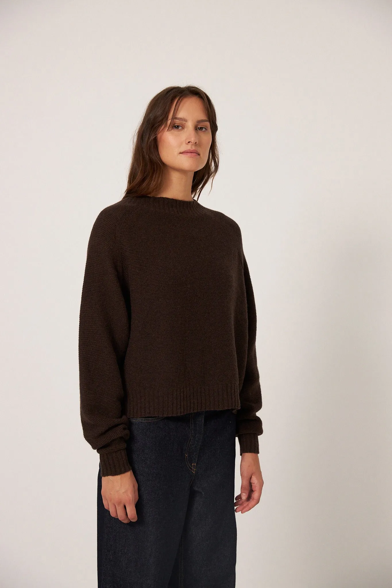 Francie Poet Knit Cocoa