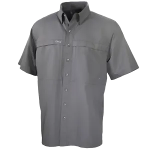 Gameguard Men's Gunmetal Microfiber Shirt - Big