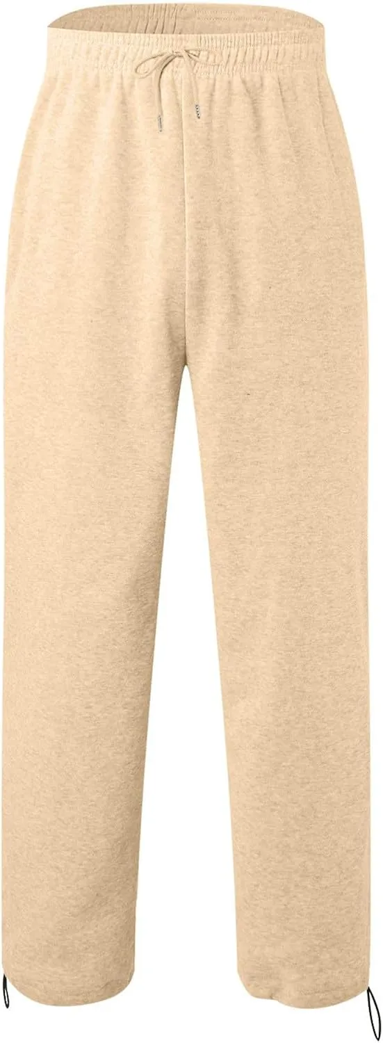 GIERIDUC Cargo Pants for Men Relaxed Fit Mens Straight Leg Track Pants Dress Pants for Skinny Guys Heavyweight Joggers Mens