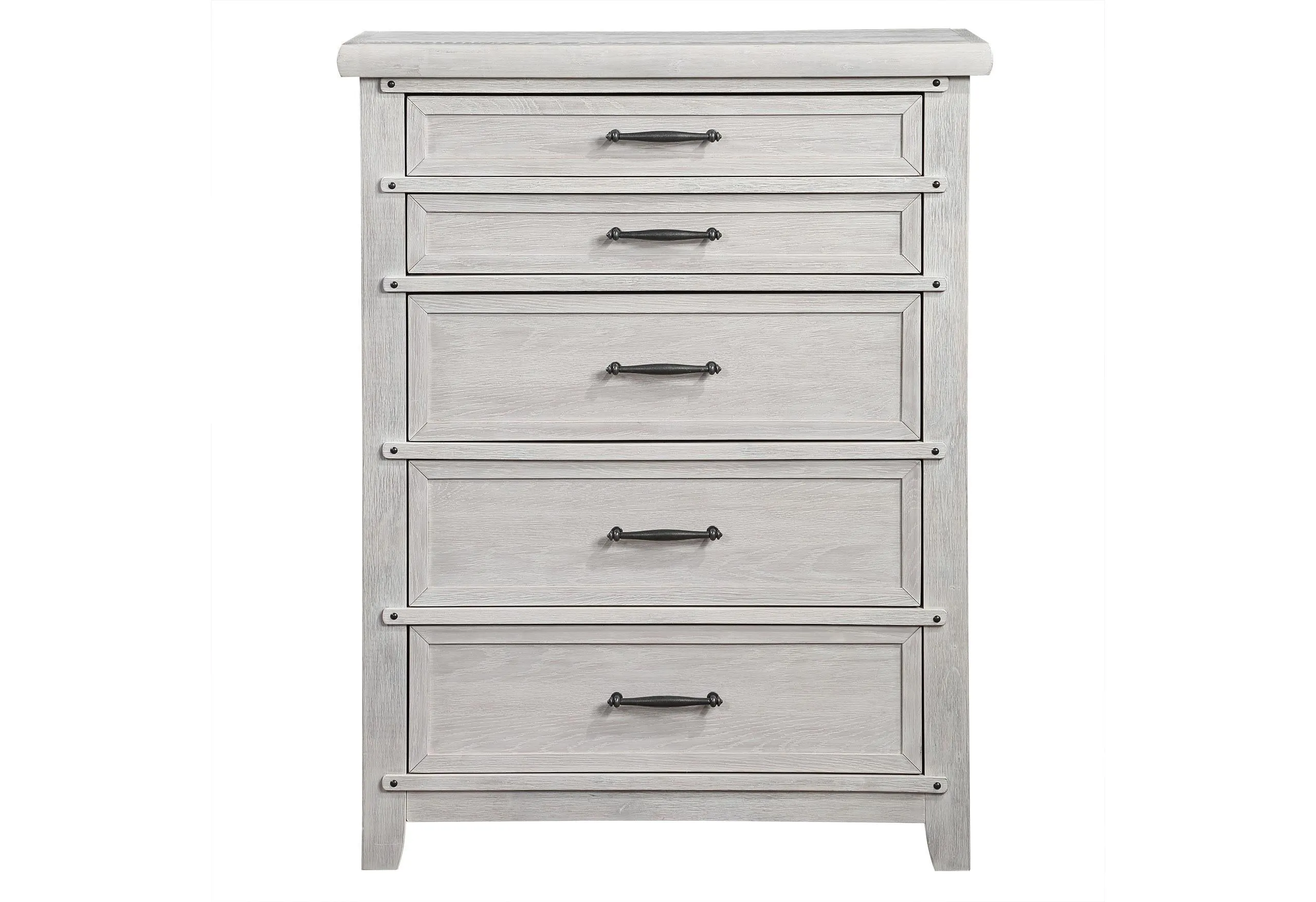 Levi White Oak Chest - Rustic Storage