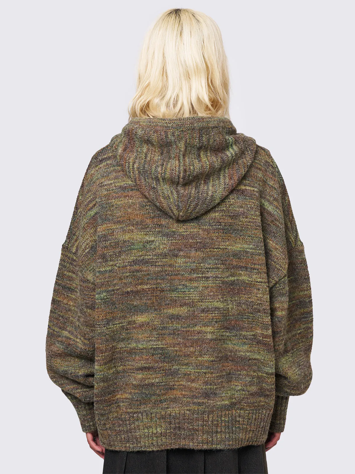 Maple Knitted Zip-Up Hoodie