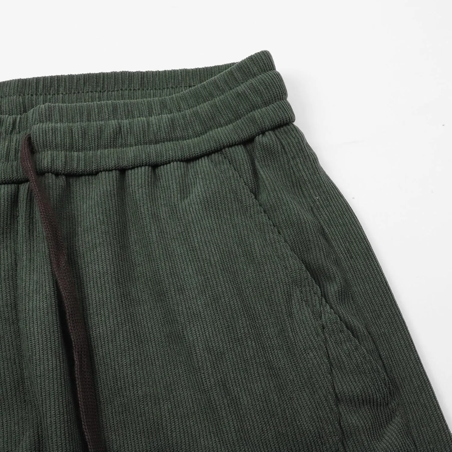 Mens Cargo Pants Elastic Waist Hiking Pants Multi Pockets Classic Fit Comfort Utility Cargo Work Pants Regular Fit