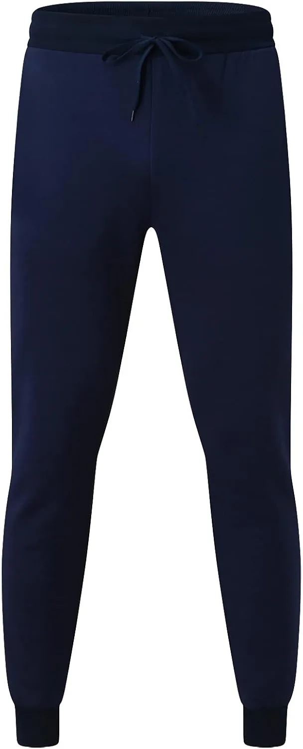 Mens Fashion Joggers Sweatpants Leg Spliced Solid Color Running Workout Trousers Running Straight Leg Pants Fall