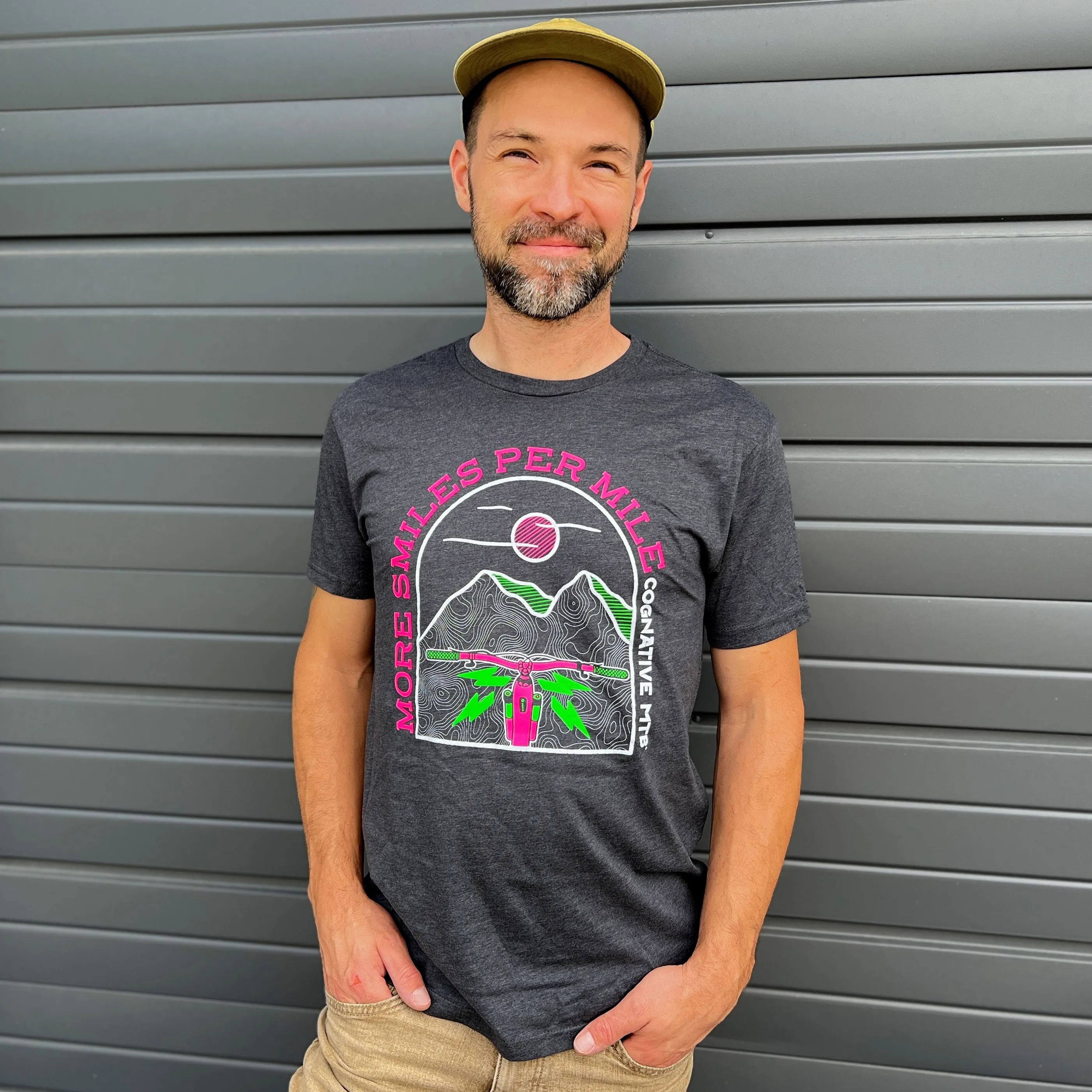 More Smiles Per Mile Unisex Shirt