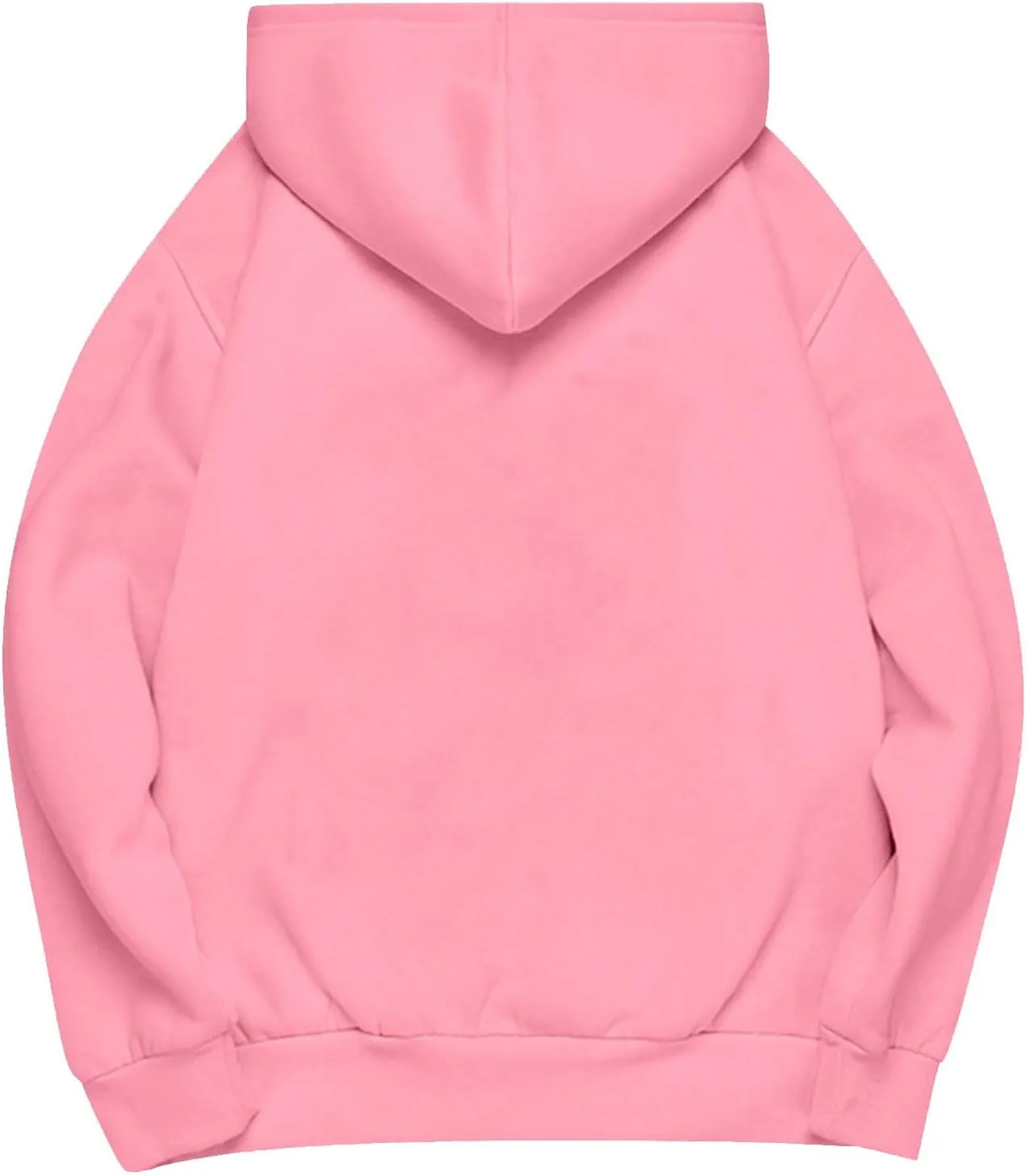 Oversized Hoodie for Women Plus Size Lightweight Fleece Hooded Sweatshirts Drop Shoulder Drawstring Pullover Hoodies