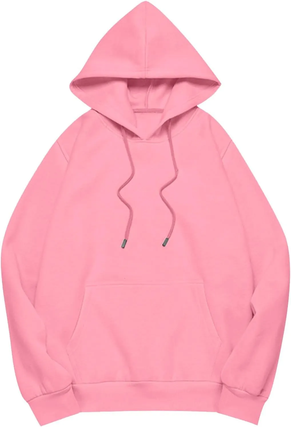 Oversized Hoodie for Women Plus Size Lightweight Fleece Hooded Sweatshirts Drop Shoulder Drawstring Pullover Hoodies