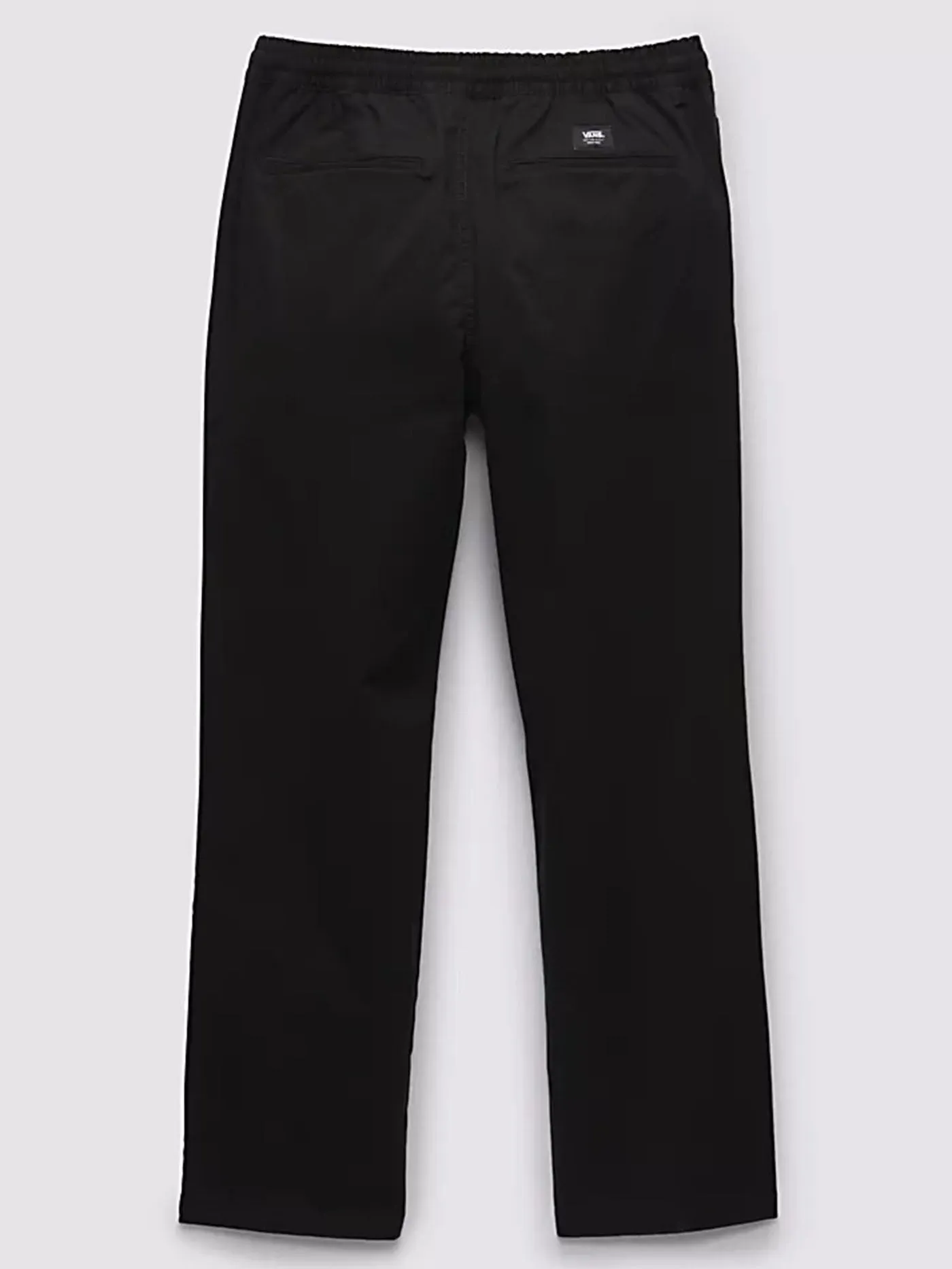 Range Relaxed Elastic Black Pants