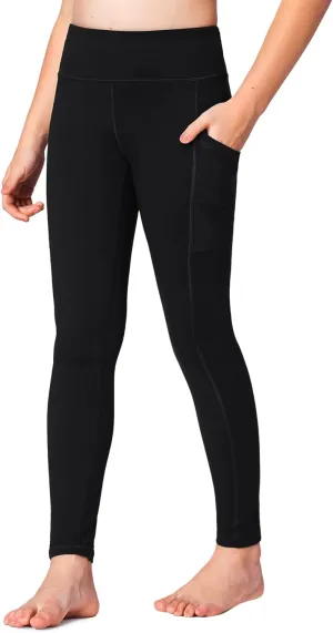 Stelle Girls' Athletic Leggings Kids Dance Running Yoga Pants Workout Active Dance Tights with Pockets Stelle Girls' Athletic Leggings Kids Dance Running Yoga Pants Workout Active Dance Tights with Pockets