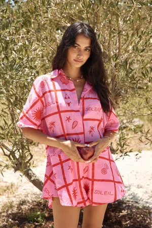 Summer Essentials Playsuit Pink