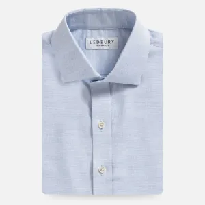 The Light Blue Brompton Mouliné Custom Shirt