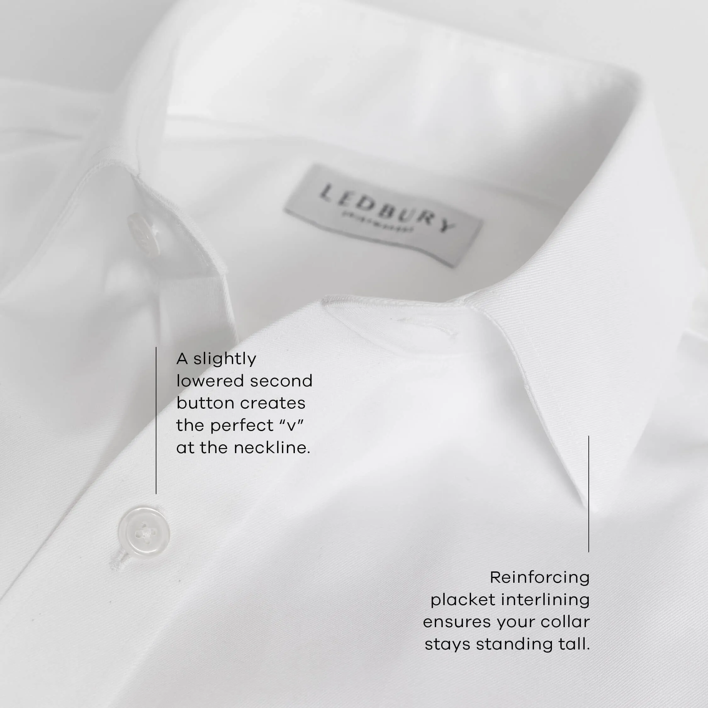 The Light Blue Brompton Mouliné Custom Shirt