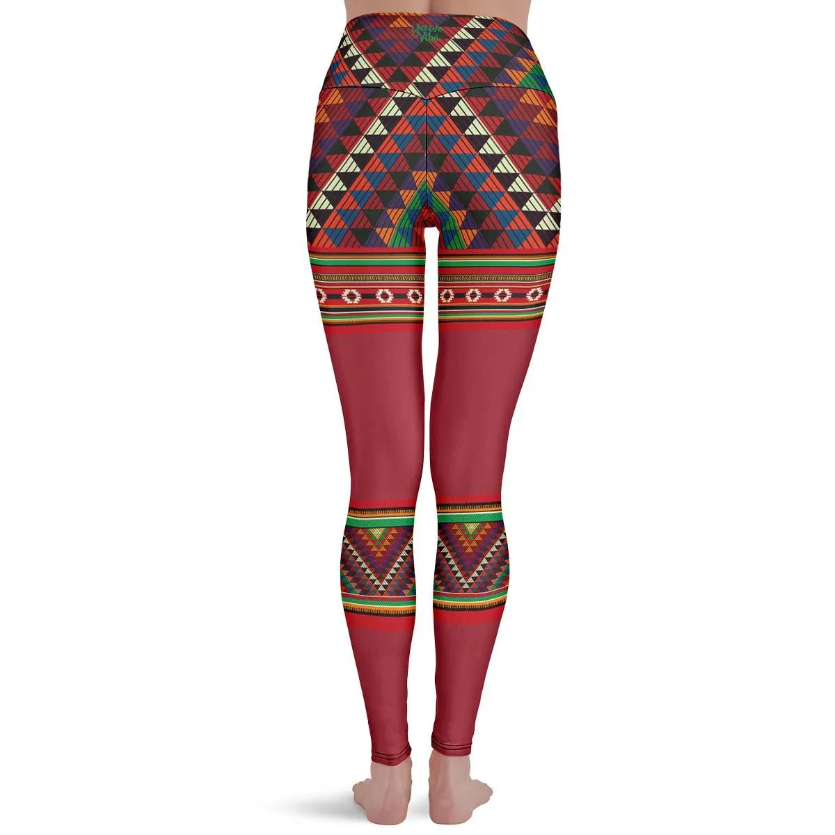Triangle Pattern Red