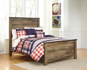 Trinell Casual Master Bedroom Full Panel Footboard