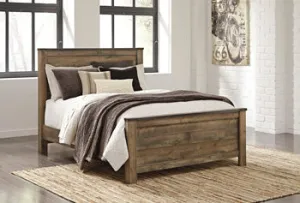 Trinell Casual Master Bedroom Queen Panel Rails