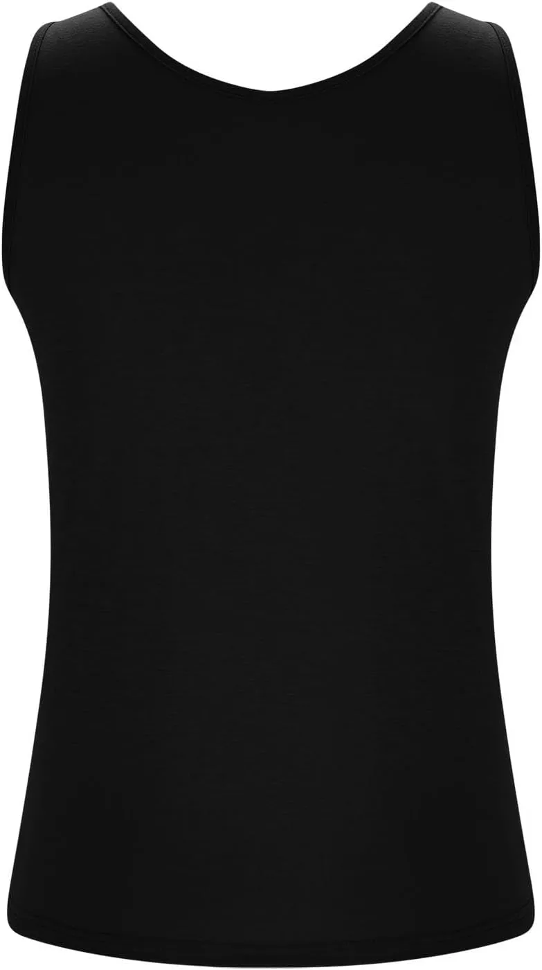 Womens Tank Tops with Built in Bra Plus Size Padded Camisole Shelf Bra Workout Yoga Shirt Casual Basic Undershirt