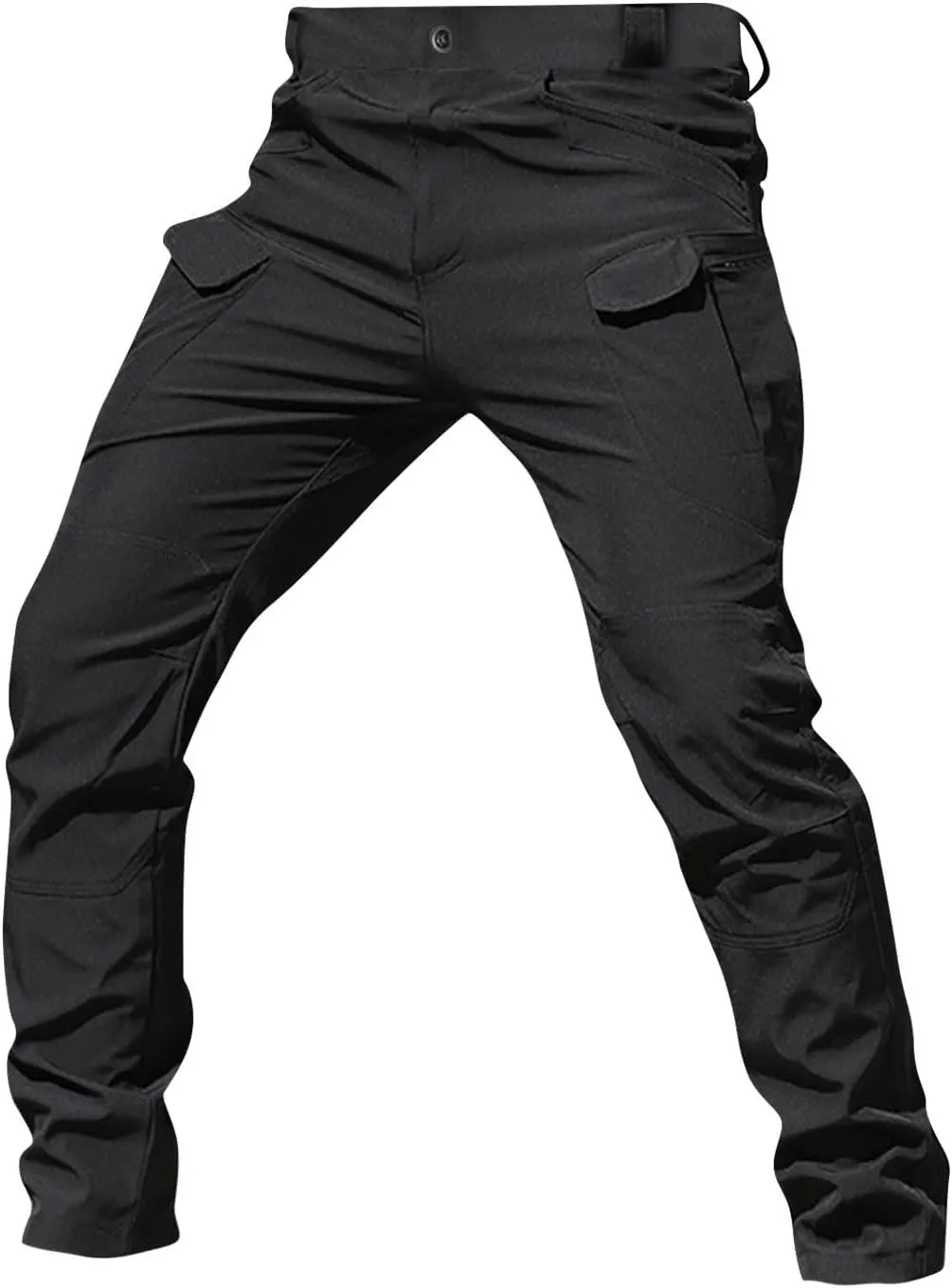 Work Pants for Men Construction Stretch Tactical Pants Multi Pockets Hiking Cargo Pant Water Resistant Trousers