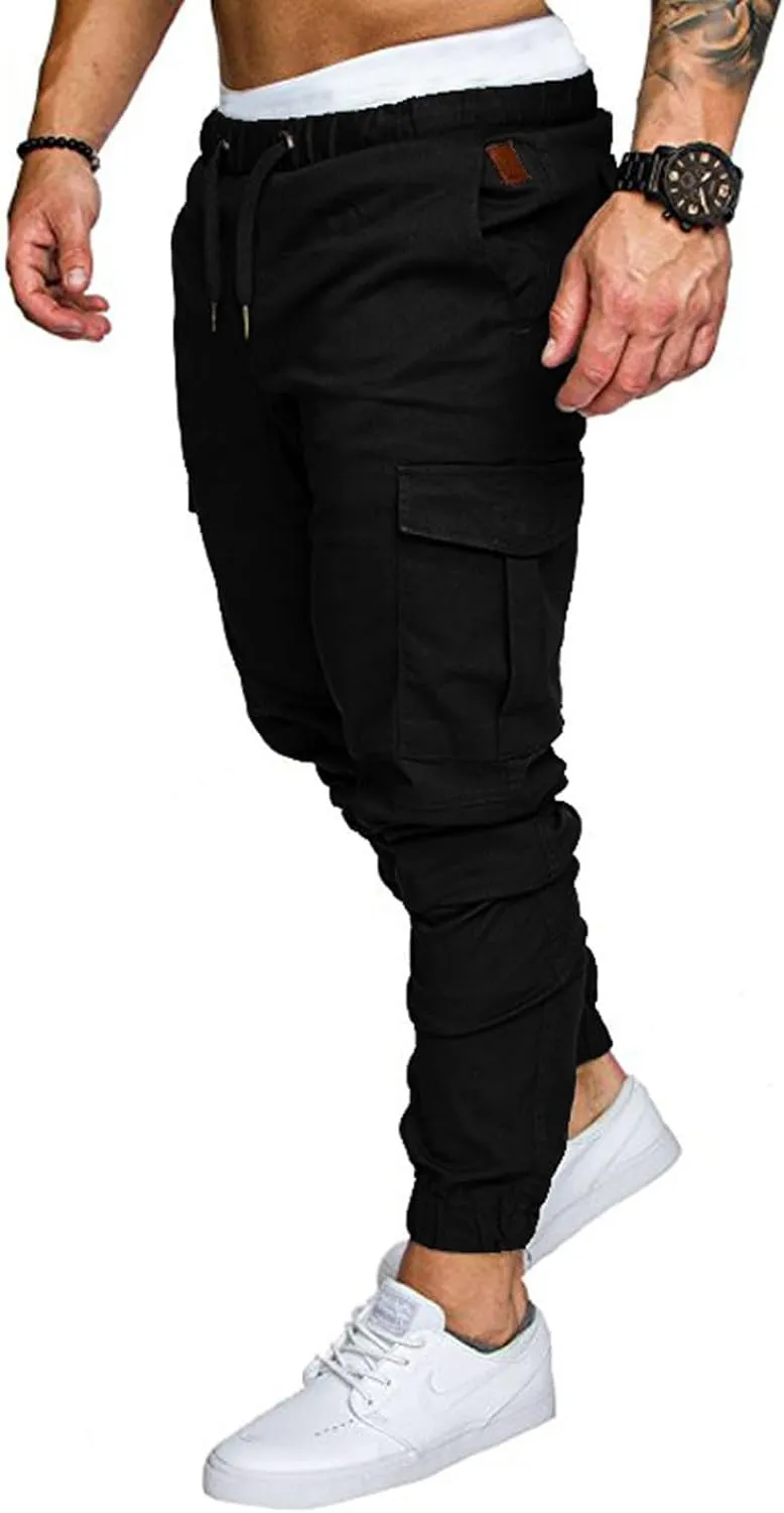 Ymosrh Mens Pants Relaxed Fit Solid Color Ripped Holes Frayed Gradient Washed Trousers Men's Chino Pants Regular