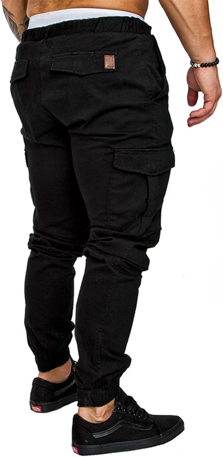 Ymosrh Mens Pants Relaxed Fit Solid Color Ripped Holes Frayed Gradient Washed Trousers Men's Chino Pants Regular
